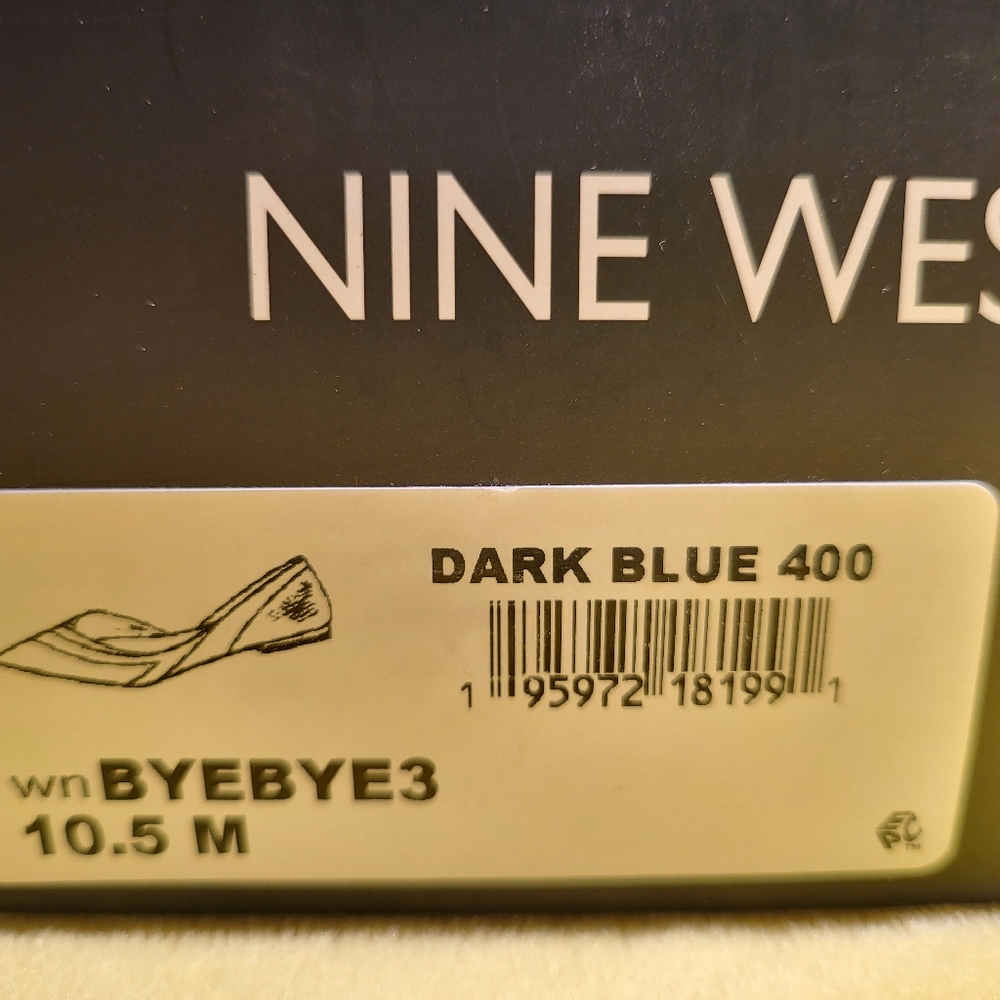 Nine West Byebye flats 10.5